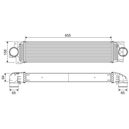 818687 - Kompressoriõhu radiaator 