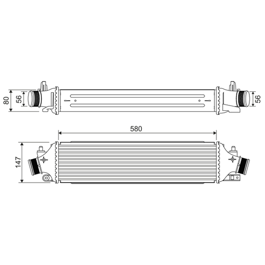 818700 - Kompressoriõhu radiaator 