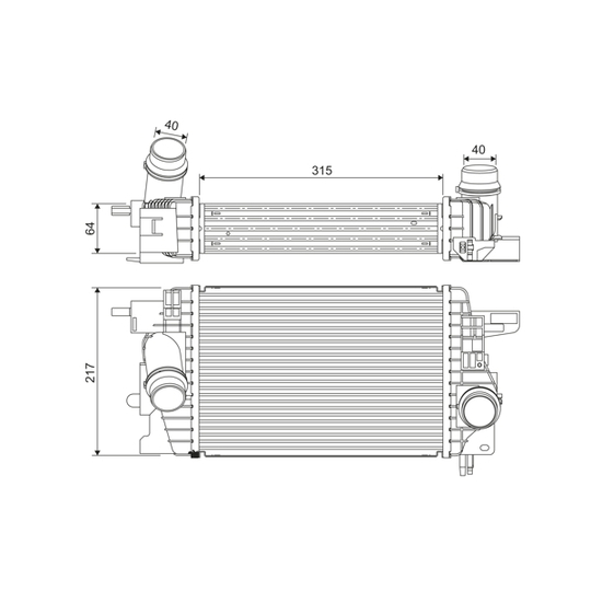 818399 - Kompressoriõhu radiaator 
