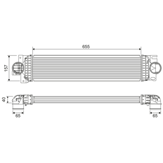 818699 - Kompressoriõhu radiaator 