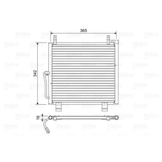 822591 - Condenser, air conditioning 