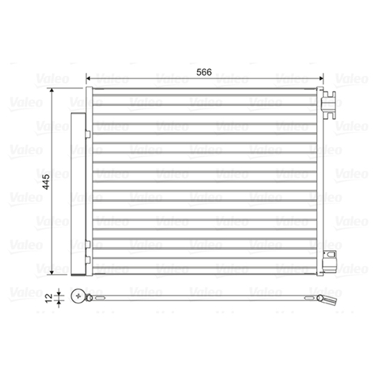 822569 - Condenser, air conditioning 