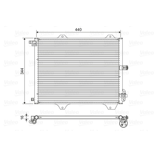 822588 - Condenser, air conditioning 