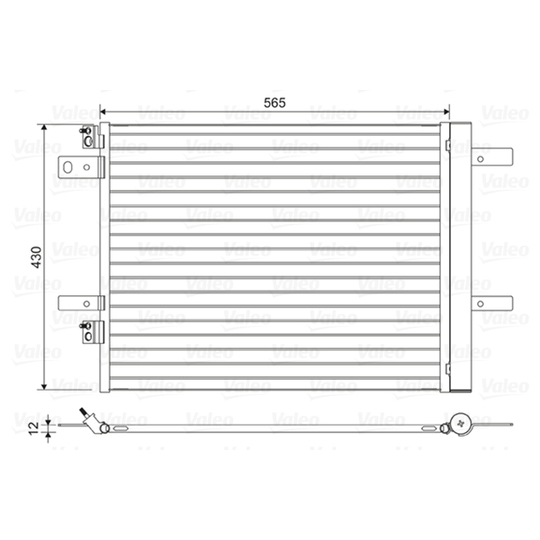 822564 - Condenser, air conditioning 