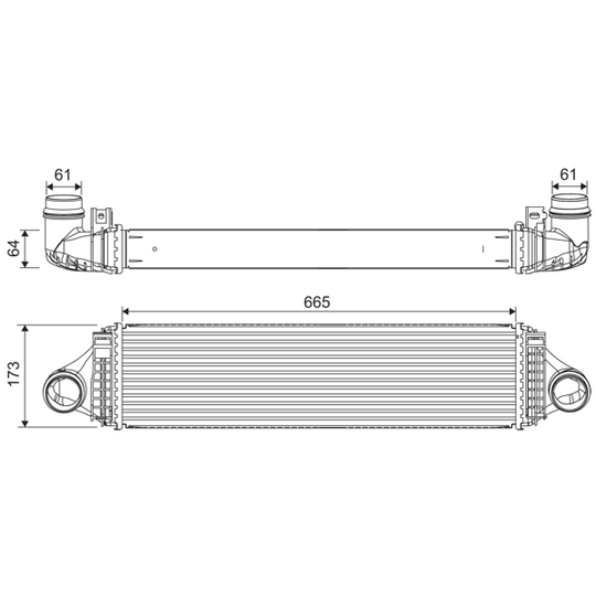 822920 - Kompressoriõhu radiaator 