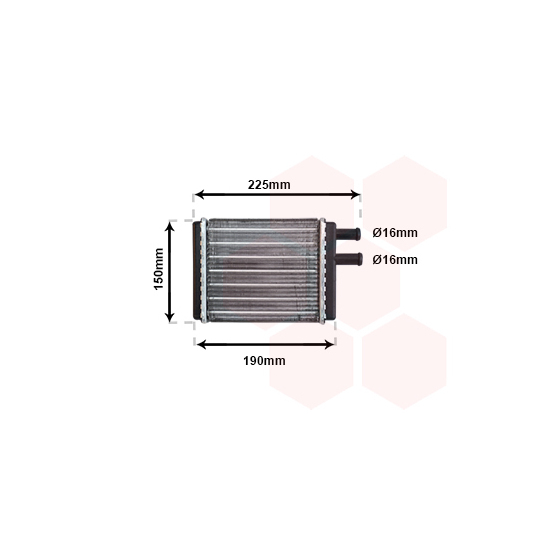 02006083 - Heat Exchanger, interior heating 