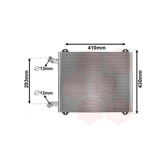 03005193 - Condenser, air conditioning 