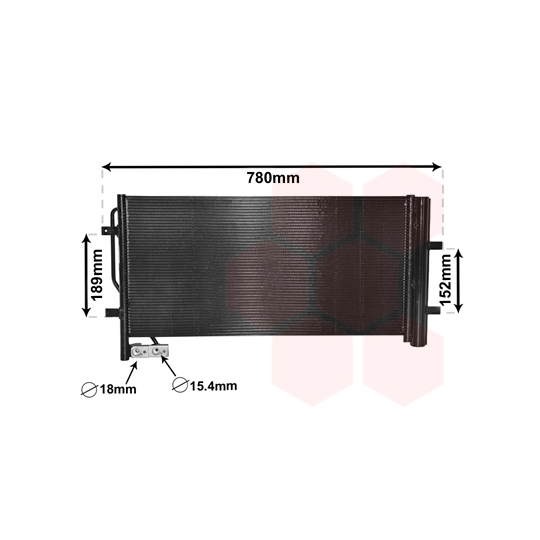 03005382 - Condenser, air conditioning 