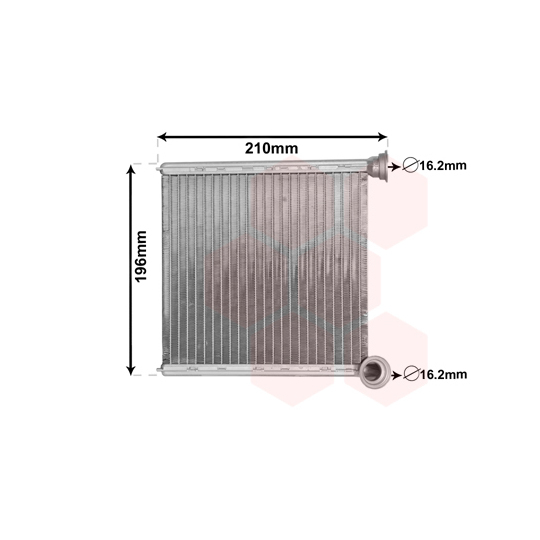 03006385 - Heat Exchanger, interior heating 