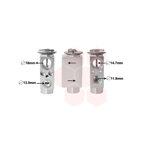 06001441 - Expansionsventil, klimatanläggning 