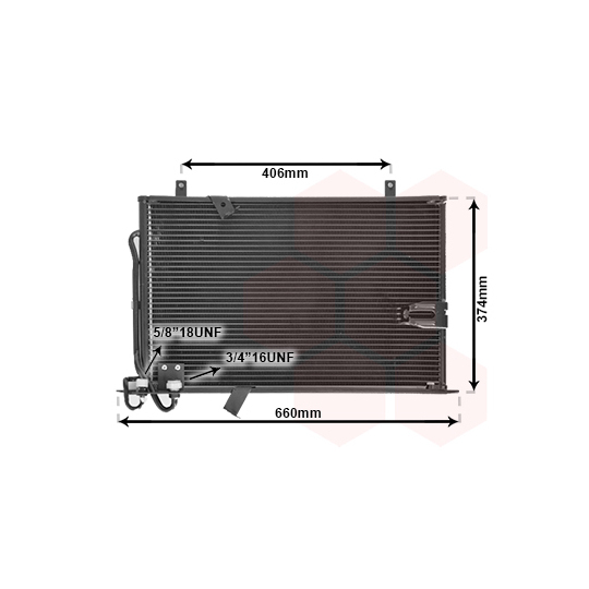 06005184 - Condenser, air conditioning 