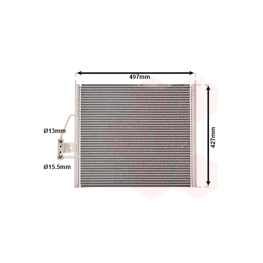 06005213 - Condenser, air conditioning 