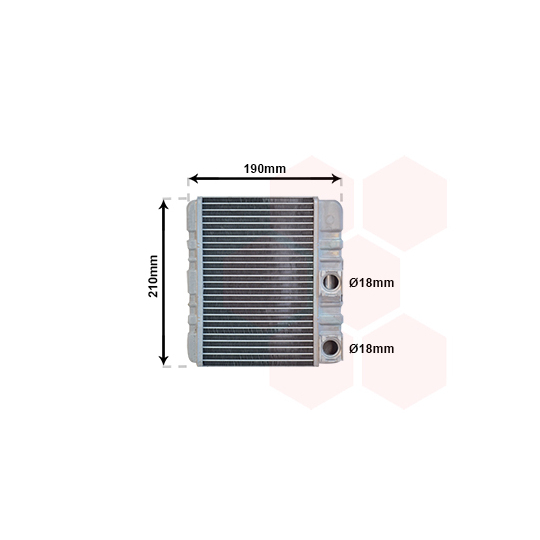 06006211 - Heat Exchanger, interior heating 