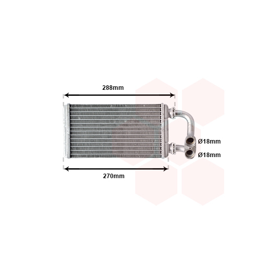 06006173 - Heat Exchanger, interior heating 