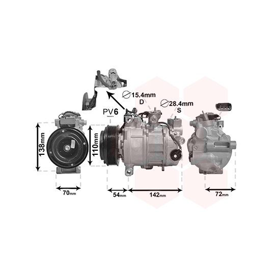 0600K551 - Compressor, air conditioning 