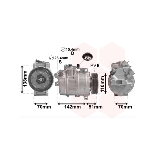 0600K417 - Compressor, air conditioning 