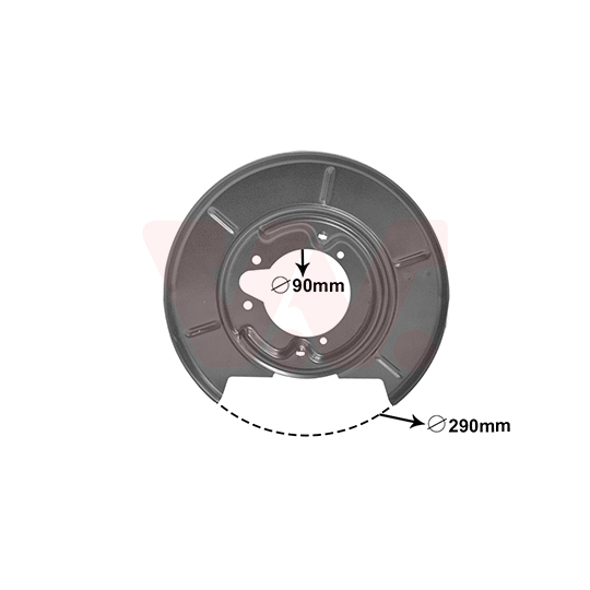 0620373 - Splash Panel, brake disc 