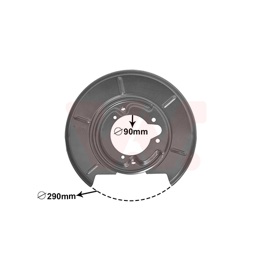 0620374 - Splash Panel, brake disc 