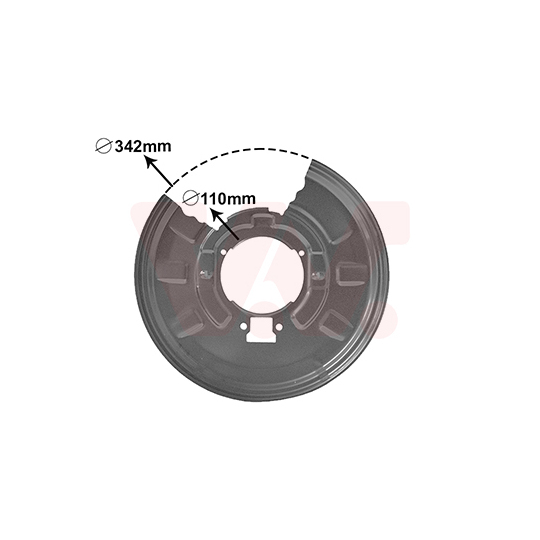 0649374 - Splash Panel, brake disc 