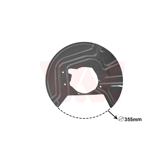 0680371 - Splash Panel, brake disc 