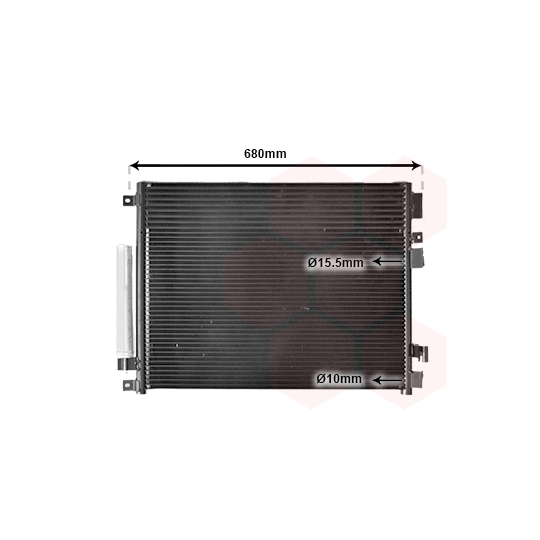 07005093 - Condenser, air conditioning 