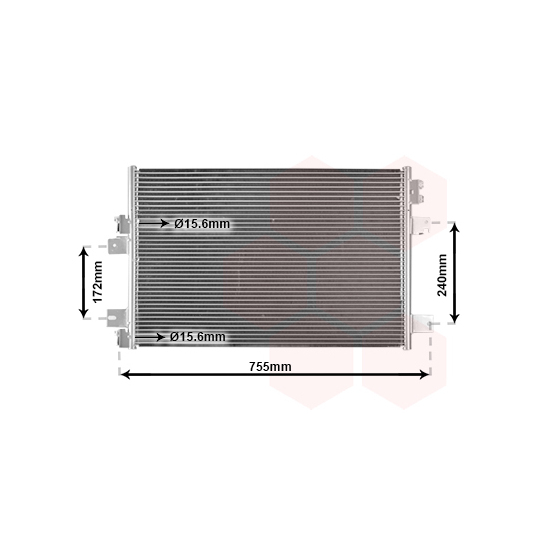 07005113 - Condenser, air conditioning 