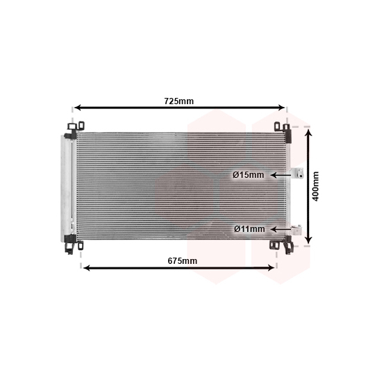 09005273 - Condenser, air conditioning 