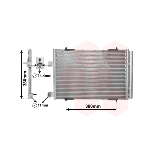 09005274 - Condenser, air conditioning 