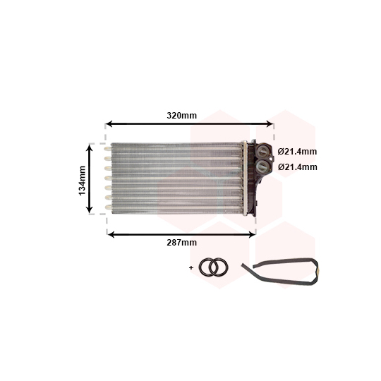 09006279 - Heat Exchanger, interior heating 