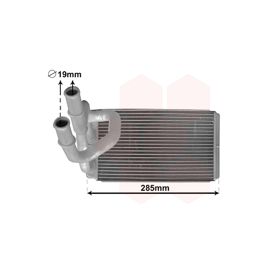 13006373 - Heat Exchanger, interior heating 