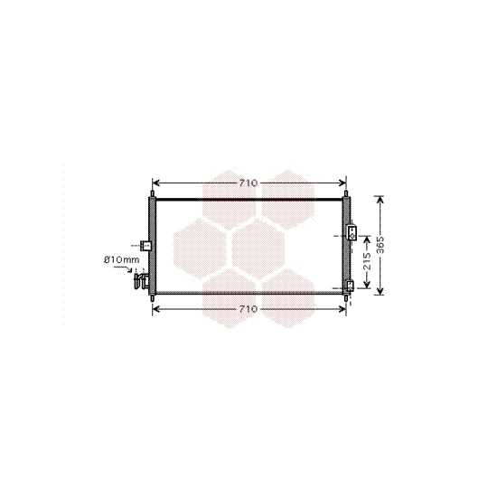 13005311 - Condenser, air conditioning 