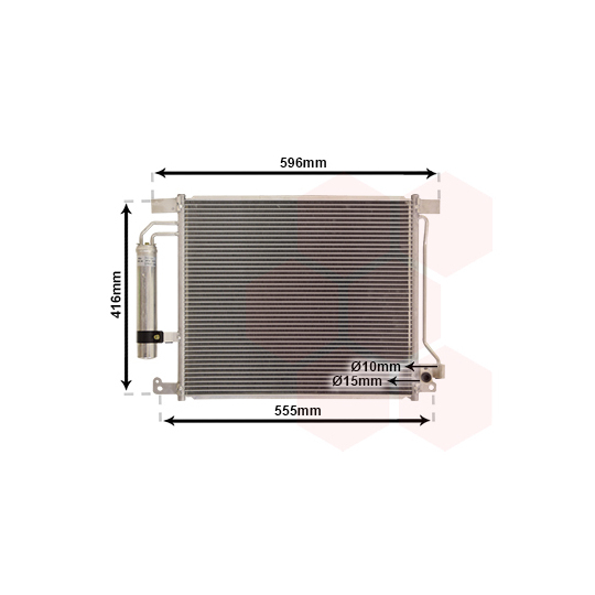 13015703 - Condenser, air conditioning 