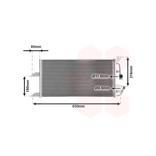 17005205 - Condenser, air conditioning 