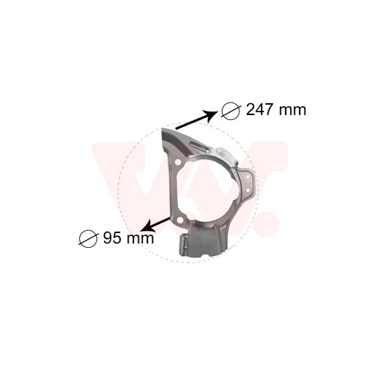 1754371 - Splash Panel, brake disc 