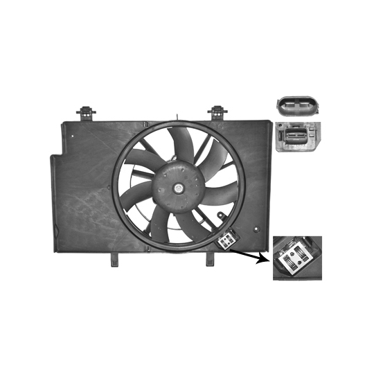1807749 - Fan, radiator 