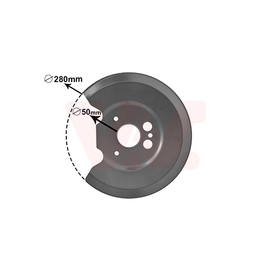 1825373 - Splash Panel, brake disc 