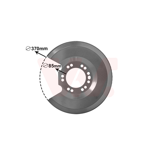 1828373 - Splash Panel, brake disc 