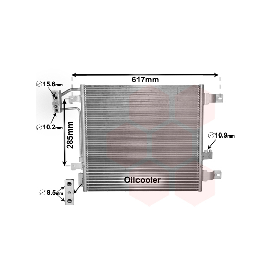 21005057 - Condenser, air conditioning 