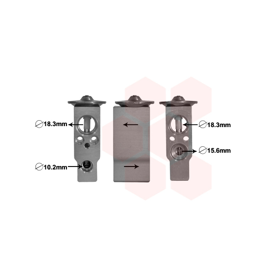 25001285 - Expansion Valve, air conditioning 