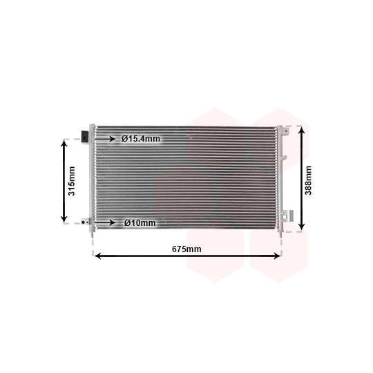 25005185 - Condenser, air conditioning 