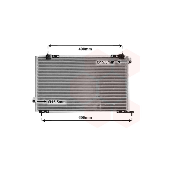 25005105 - Condenser, air conditioning 