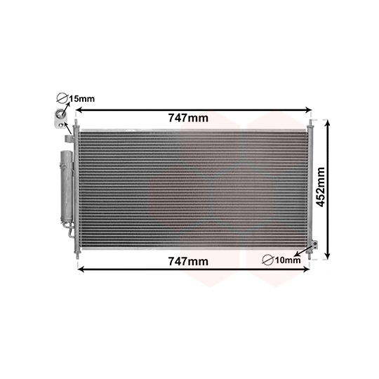 25005234 - Condenser, air conditioning 