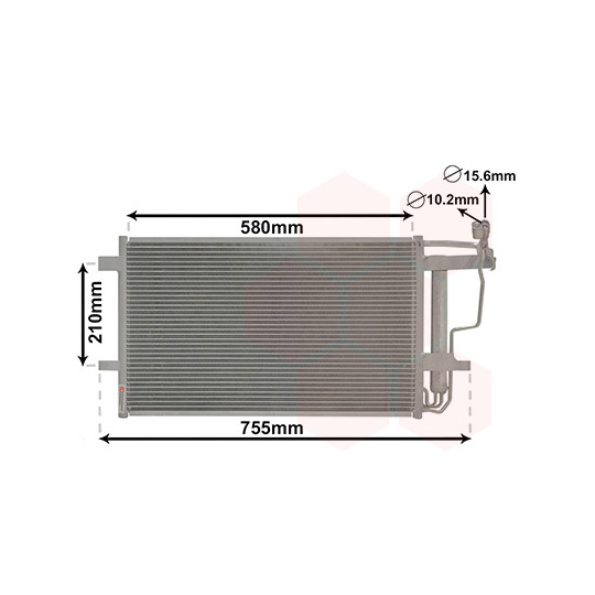 27005242 - Condenser, air conditioning 