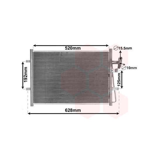 27005281 - Condenser, air conditioning 