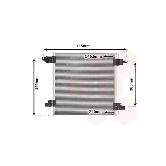 30005345 - Condenser, air conditioning 