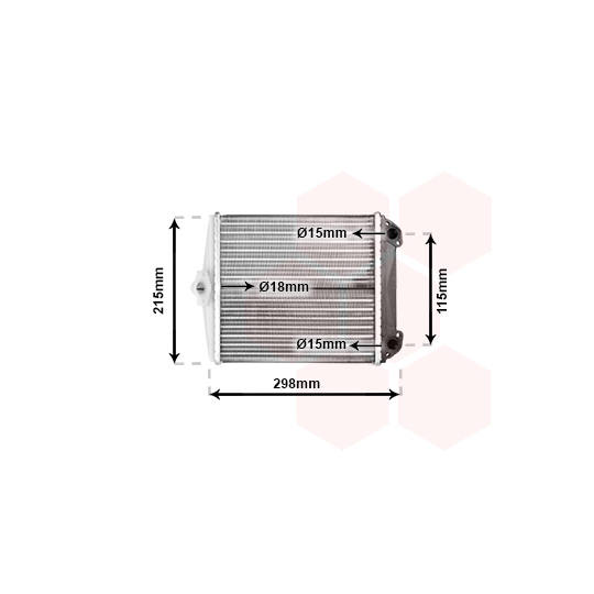 30006171 - Heat Exchanger, interior heating 