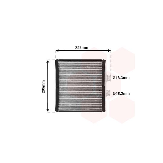 30006472 - Heat Exchanger, interior heating 