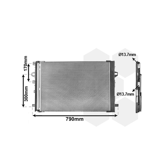 30015701 - Condenser, air conditioning 