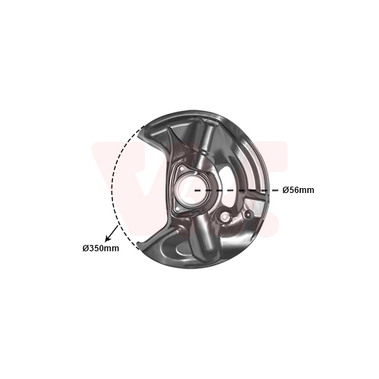 3029371 - Splash Panel, brake disc 