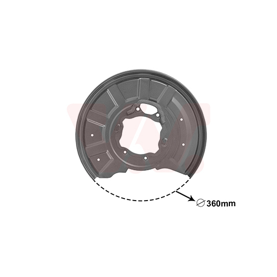 3044373 - Splash Panel, brake disc 